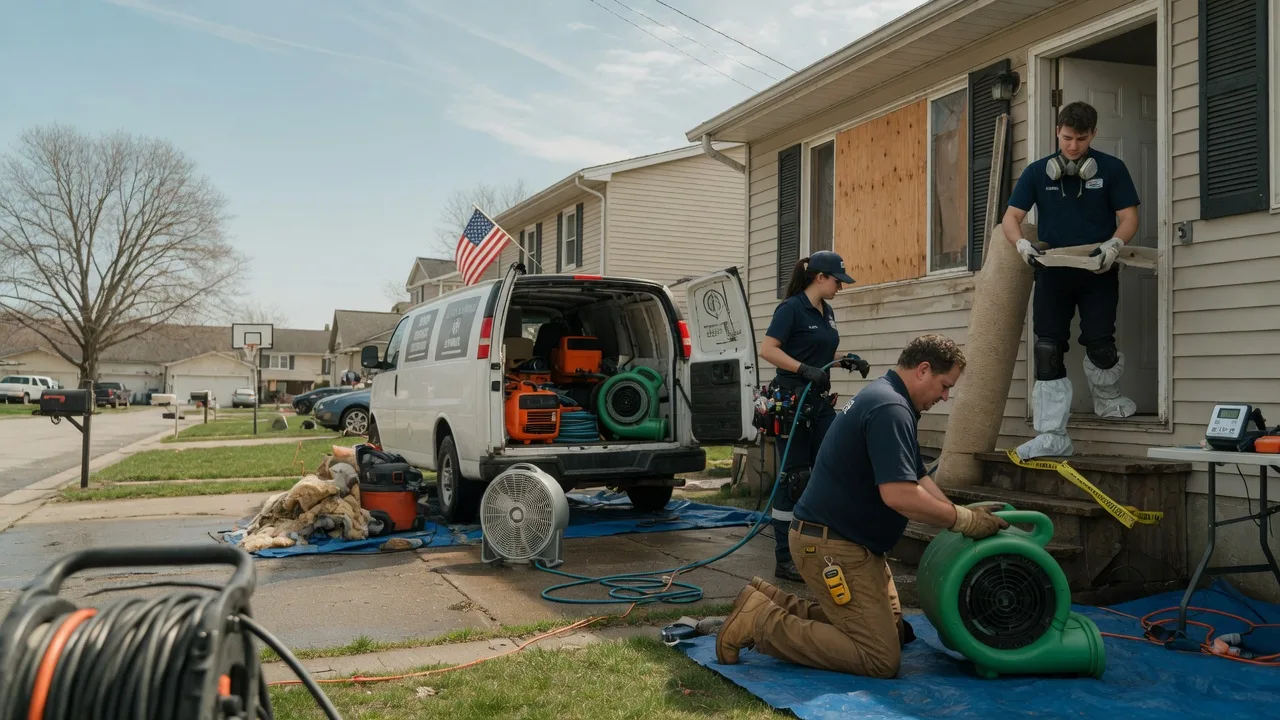 Water Damage Restoration in Honey Grove, PA near me
